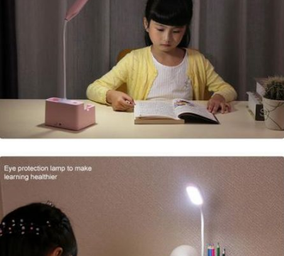 4 in 1 Multi-function LED Desk Lamp With Fan (DS)